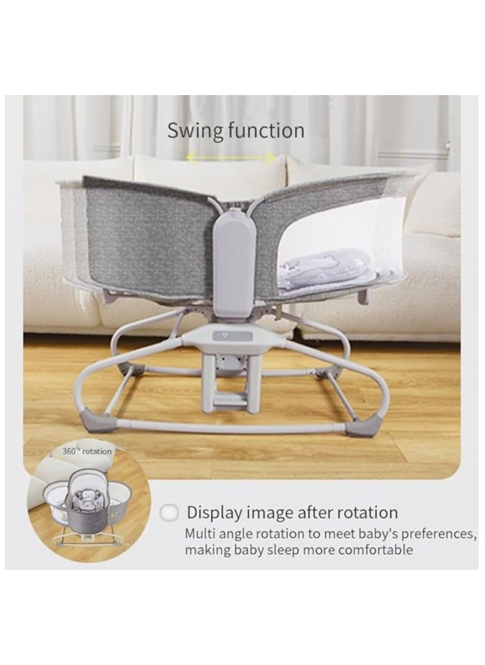 Mastela 4 in 1 Deluxe Multi-Functional Bassinet – Grey