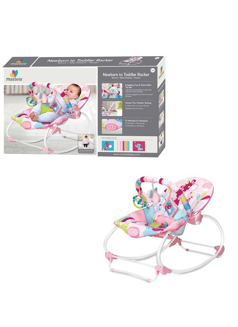 Mastela Newborn to Toddler Rocker – Pink