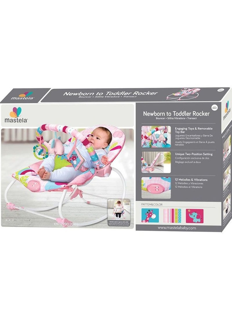 Mastela Newborn to Toddler Rocker – Pink