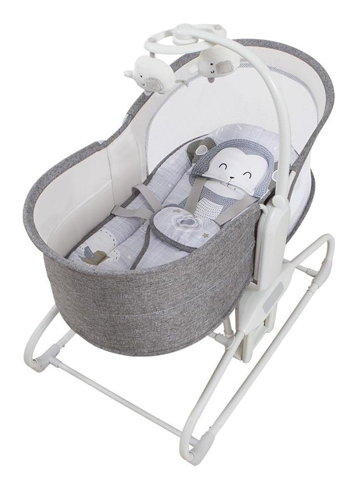 Mastela 4 in 1 Deluxe Multi-Functional Bassinet – Dark Grey