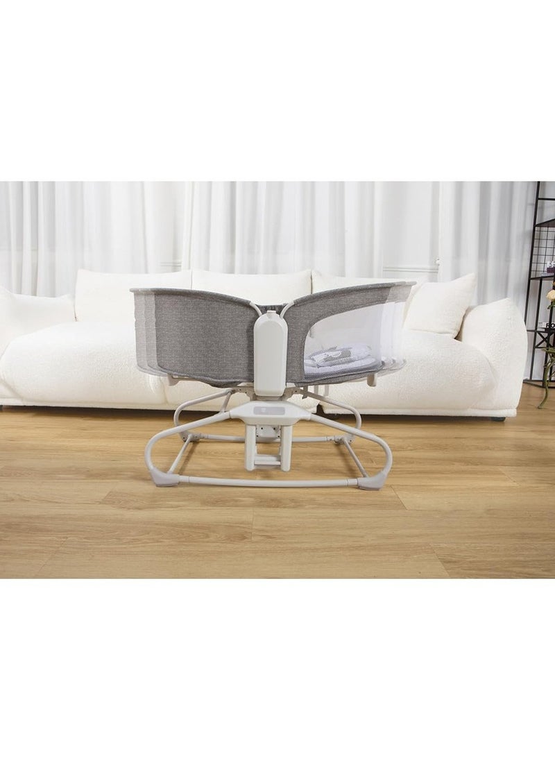 Mastela 4 in 1 Deluxe Multi-Functional Bassinet – Dark Grey