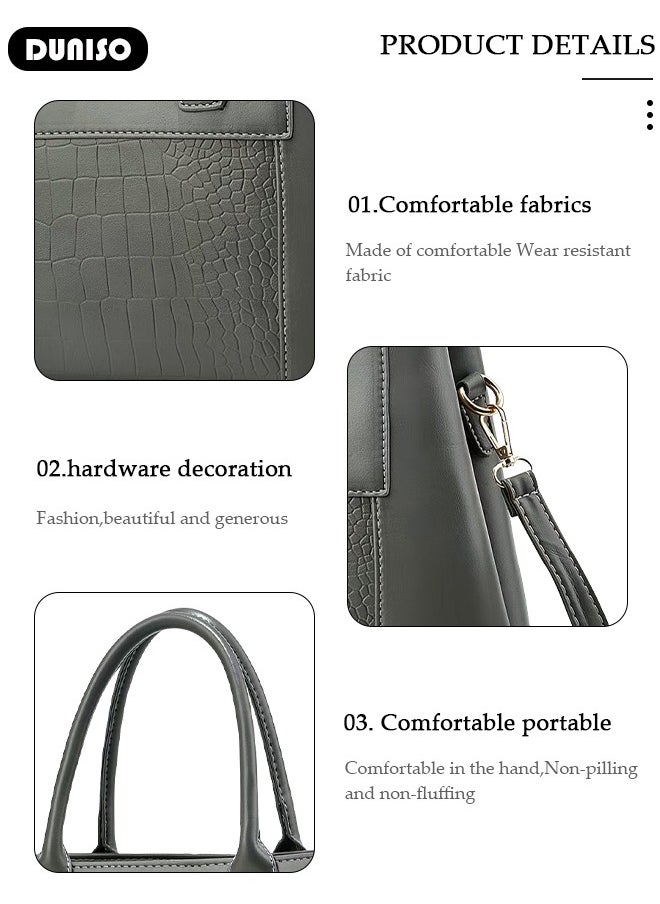 2PCS Women's Shoulder Tote Bag Set,Large Capacity Crossbody Bag,Shoulder Bag with Adjustable Shoulder Strap,Fashion Tote Bags Purse Bag Set for Women/Ladies Office Travel Daily Bag