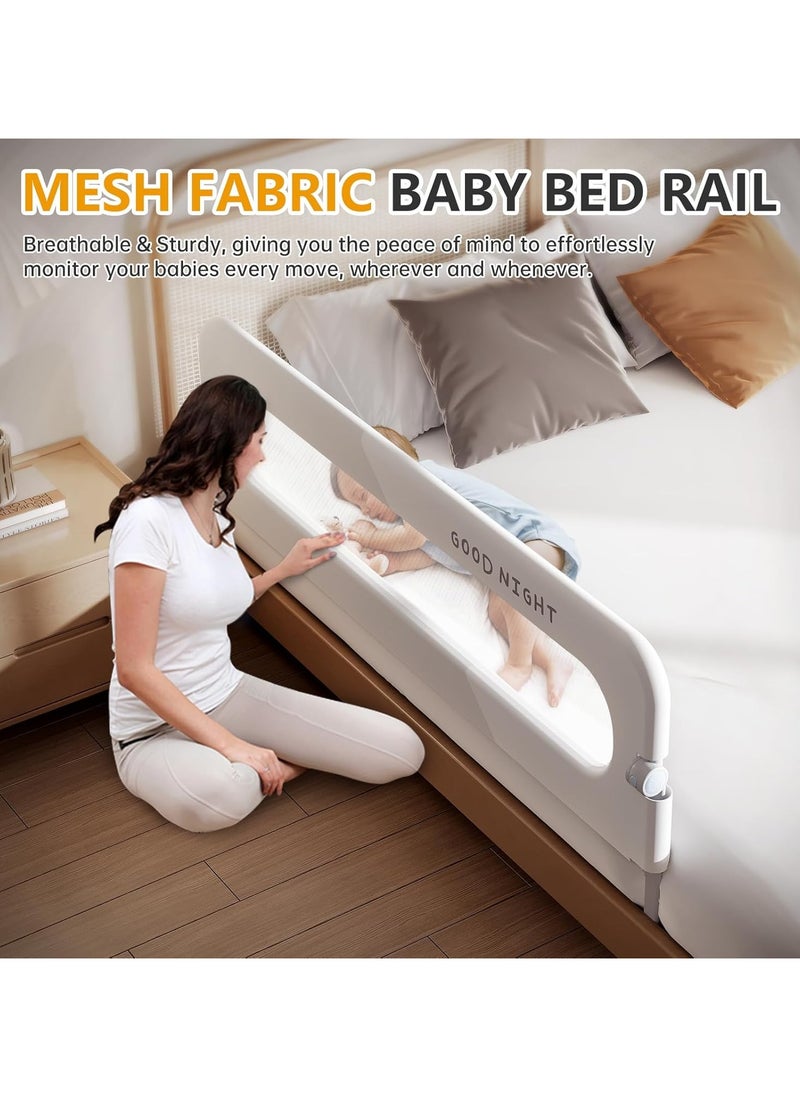 Bed Rail,Bed Railing for Kids ，Foldable Bed Rail Guard for Baby,   Baby Bed  Side Rail for Baby Safety,     Bed Side Rail for Twin Queen King  حاجز سرير