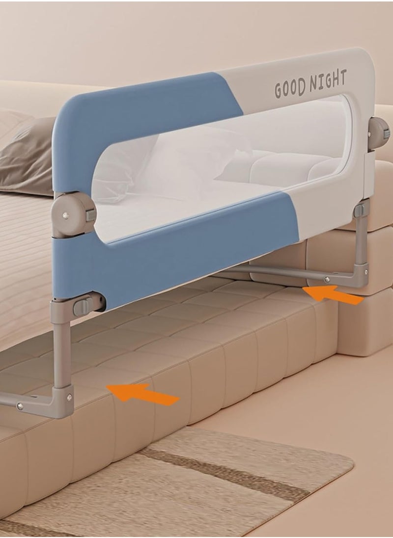 Bed Rail,Bed Railing for Kids ，Foldable Bed Rail Guard for Baby,   Baby Bed  Side Rail for Baby Safety,     Bed Side Rail for Twin Queen King  حاجز سرير