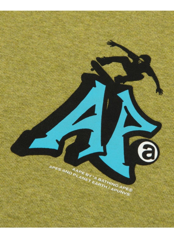 Graffiti logo print tee