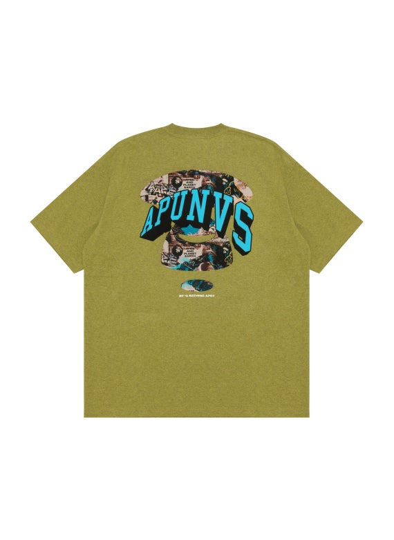 Graffiti logo print tee