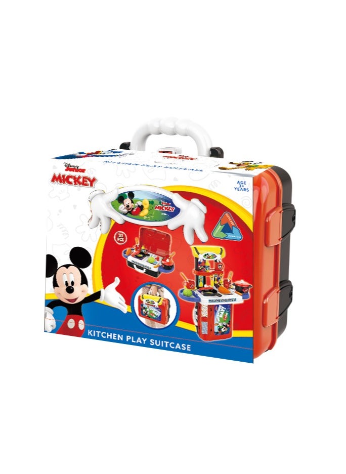 Mickey Kitchen Play Suitcase | Mickey Mouse | Kitchen Playset | Pretend Play |Cooking Playset | Gift for Kids