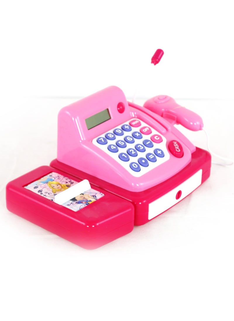 Disney Princess Cash Register, Battery Operated | Pretend Play | Promotes Creativity & Imaginative Play | Gift for Kids