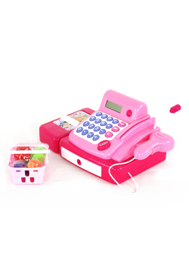 Disney Princess Cash Register, Battery Operated | Pretend Play | Promotes Creativity & Imaginative Play | Gift for Kids