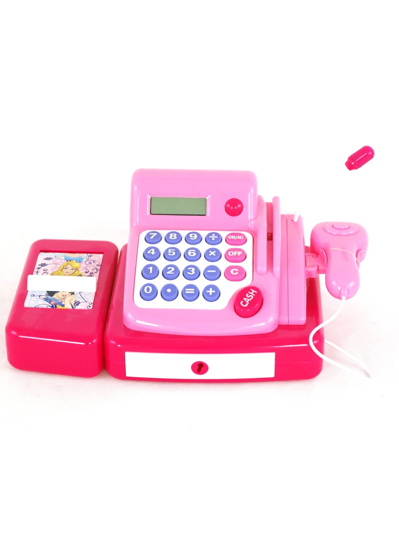 Disney Princess Cash Register, Battery Operated | Pretend Play | Promotes Creativity & Imaginative Play | Gift for Kids