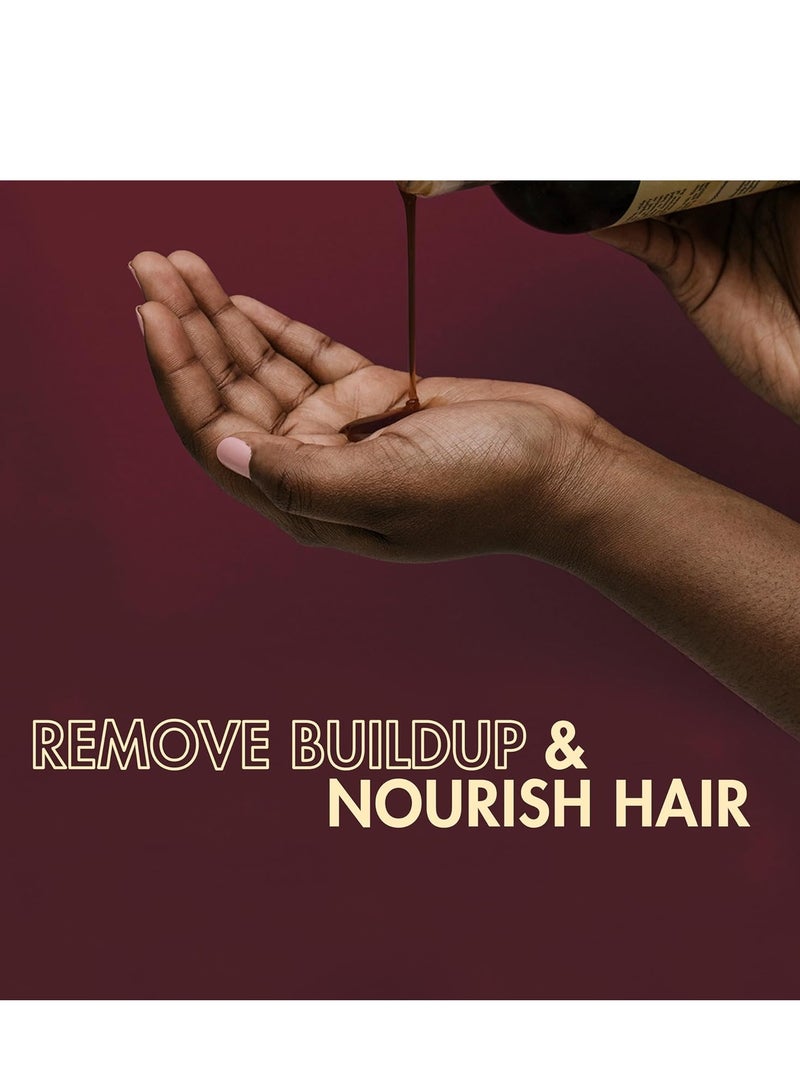 Strengthen & Restore Shampoo, Conditioner & Leave-In Bundle Jamaican Black Castor Oil 3 Pack to Cleanse & Nourish Dry, Damaged Hair