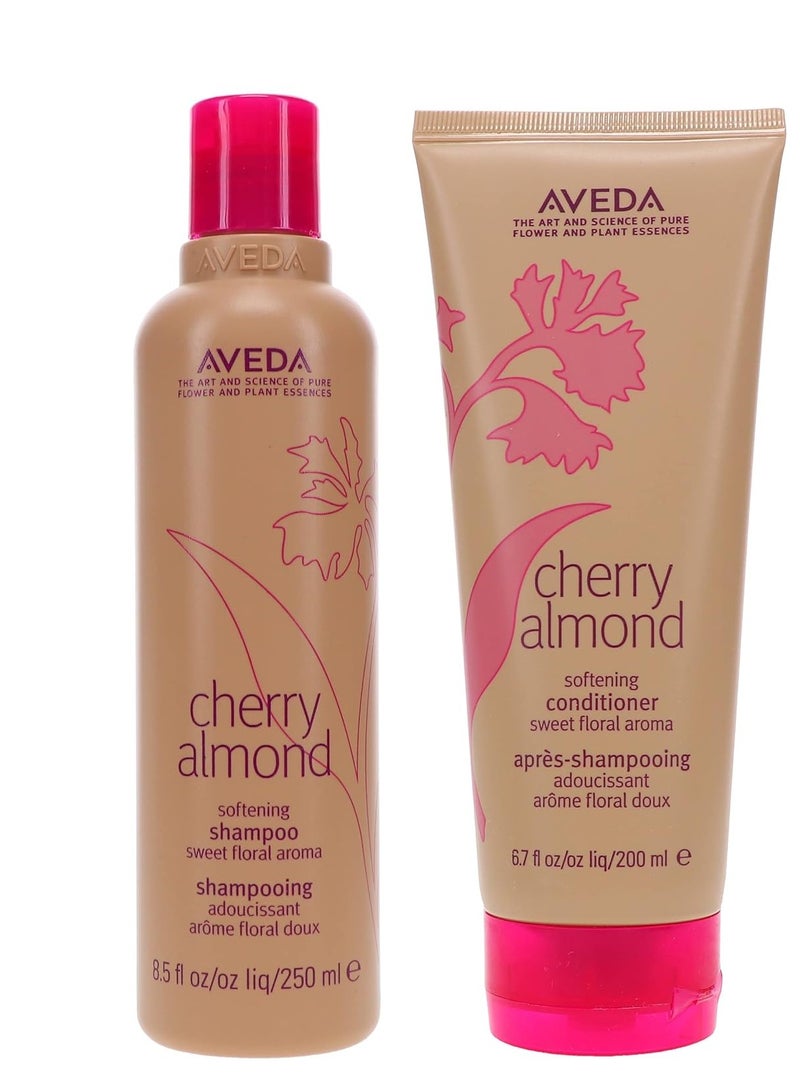 Cherry Almond Softening Shampoo & Conditioner Duo 8.5 oz