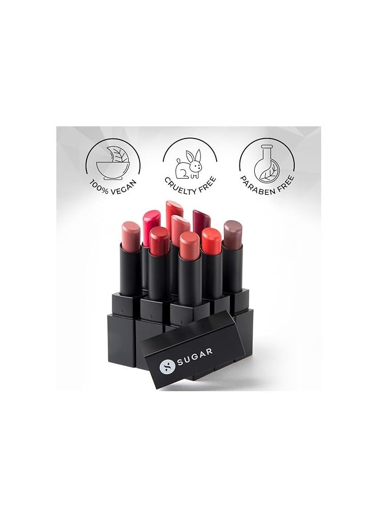 SUGAR Cosmetics Nothing Else Matter 03 Rust Have (Subtle Burnt Red), 3.5 g