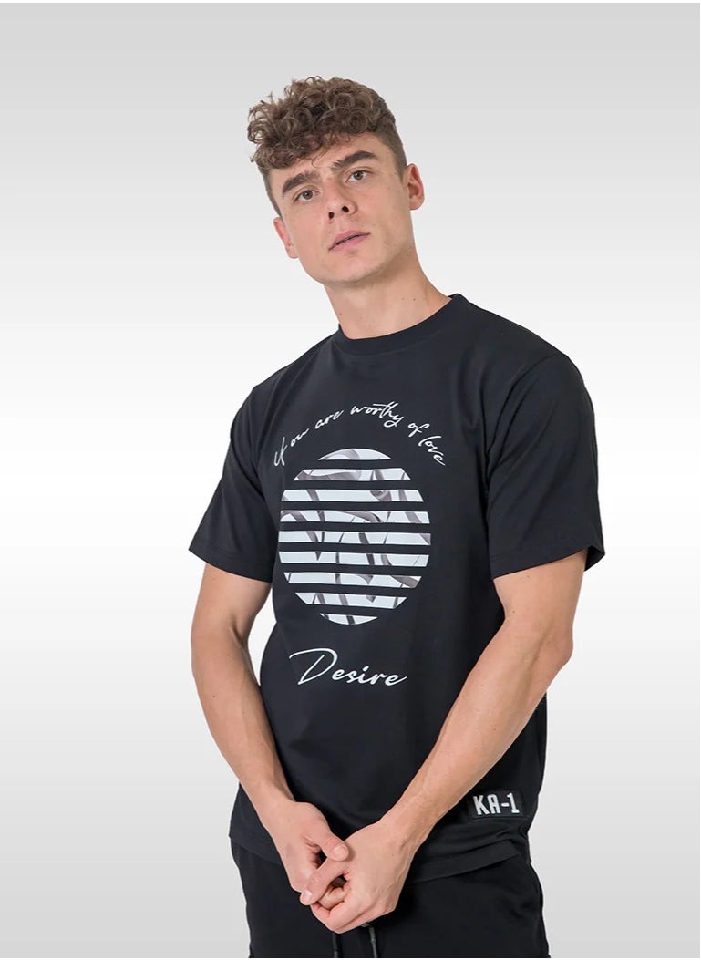 KA-1 WORTH OF LOVE T-SHIRT BLACK
