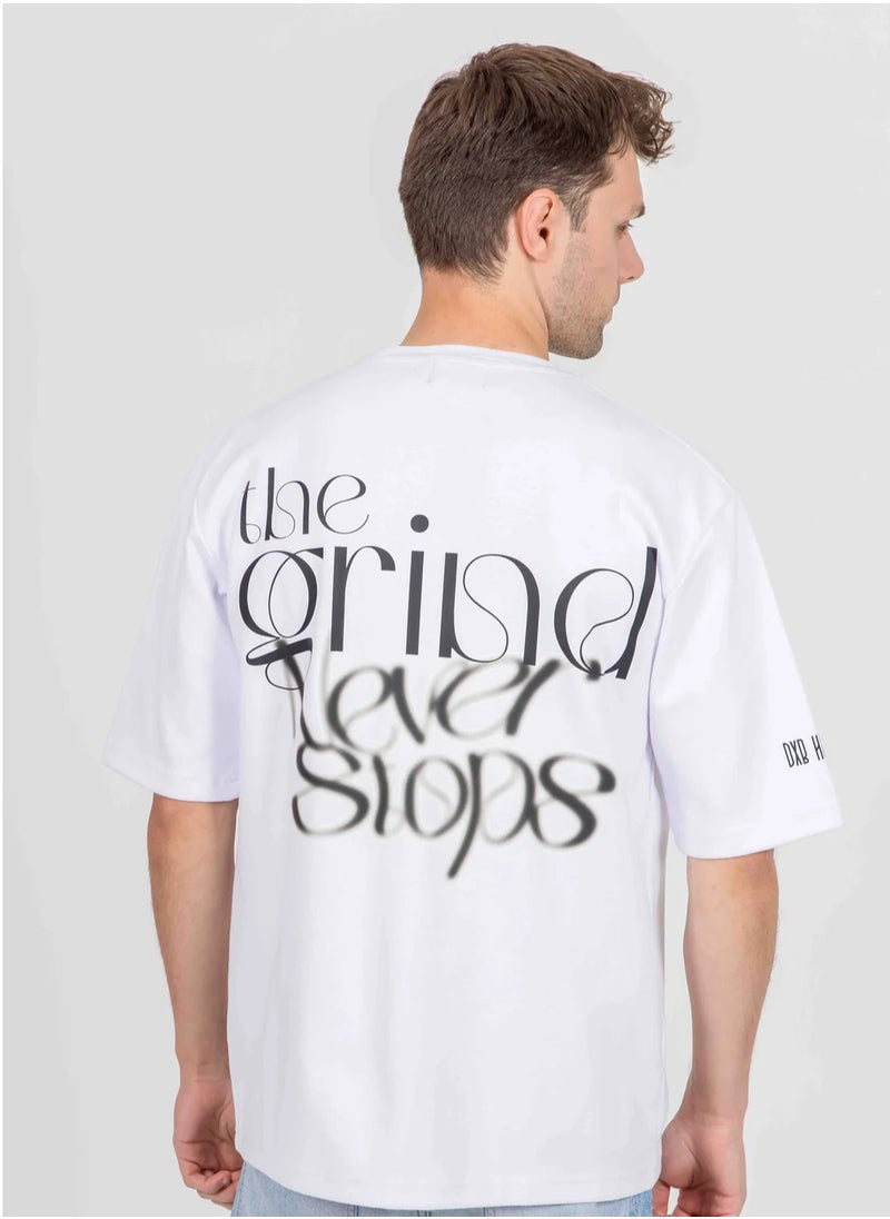 KA-1 THE GRIND NS T-SHIRT WHITE