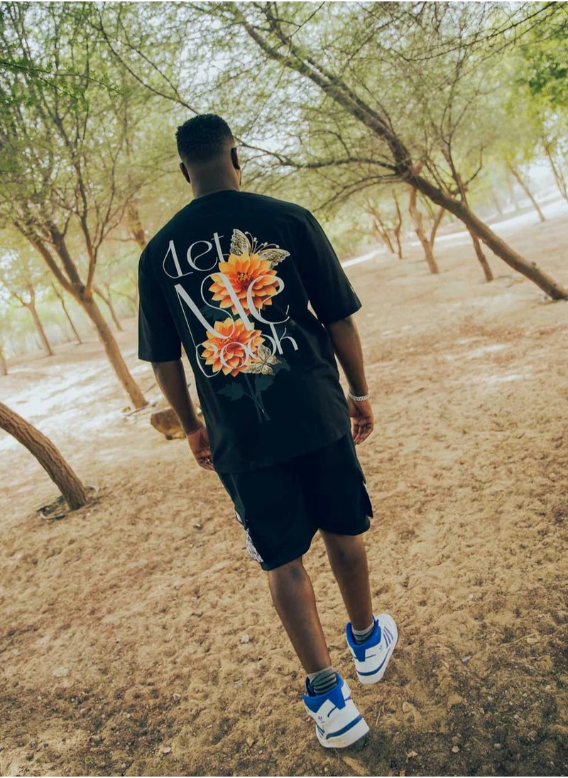 KA-1 LET ME COOK T-SHIRT BLACK