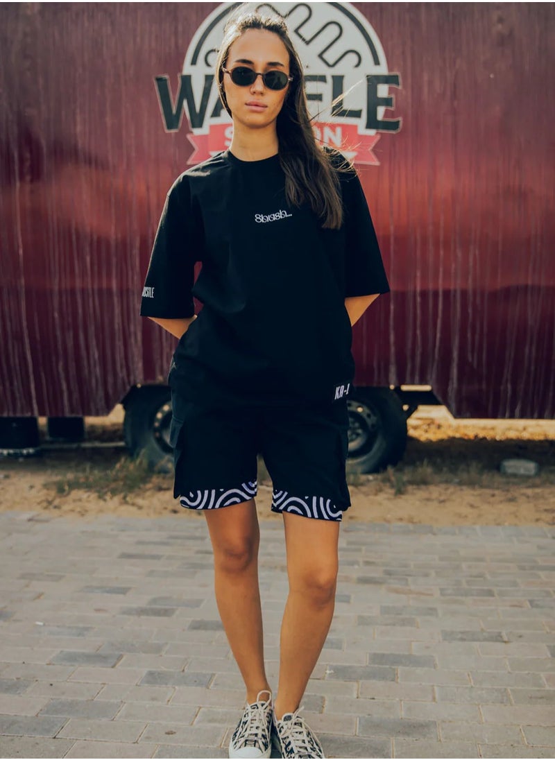 KA-1 LET ME COOK T-SHIRT BLACK