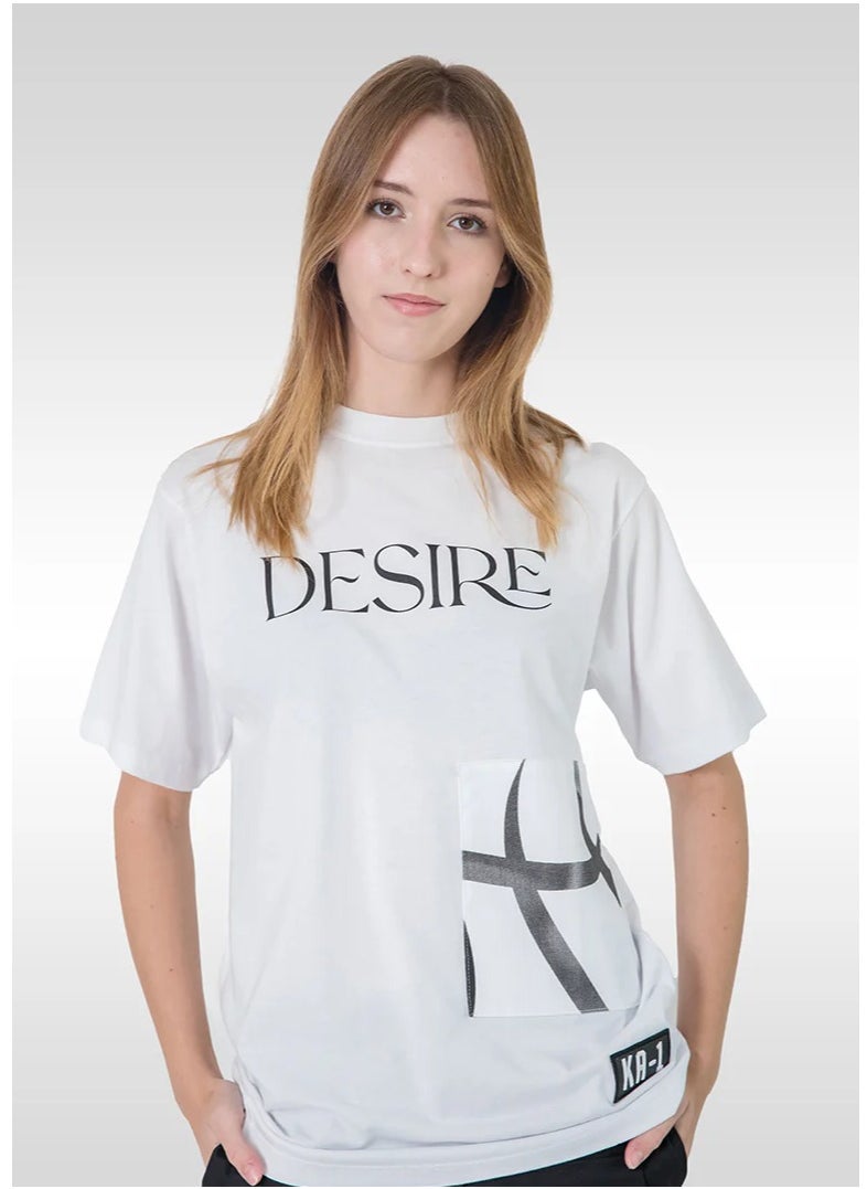KA-1 DESIRE T-SHIRT WHITE