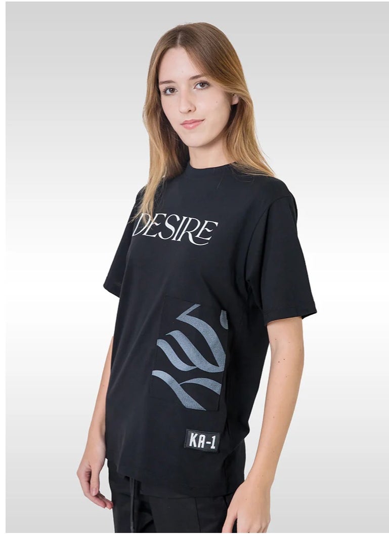 KA-1 DESIRE T-SHIRT BLACK