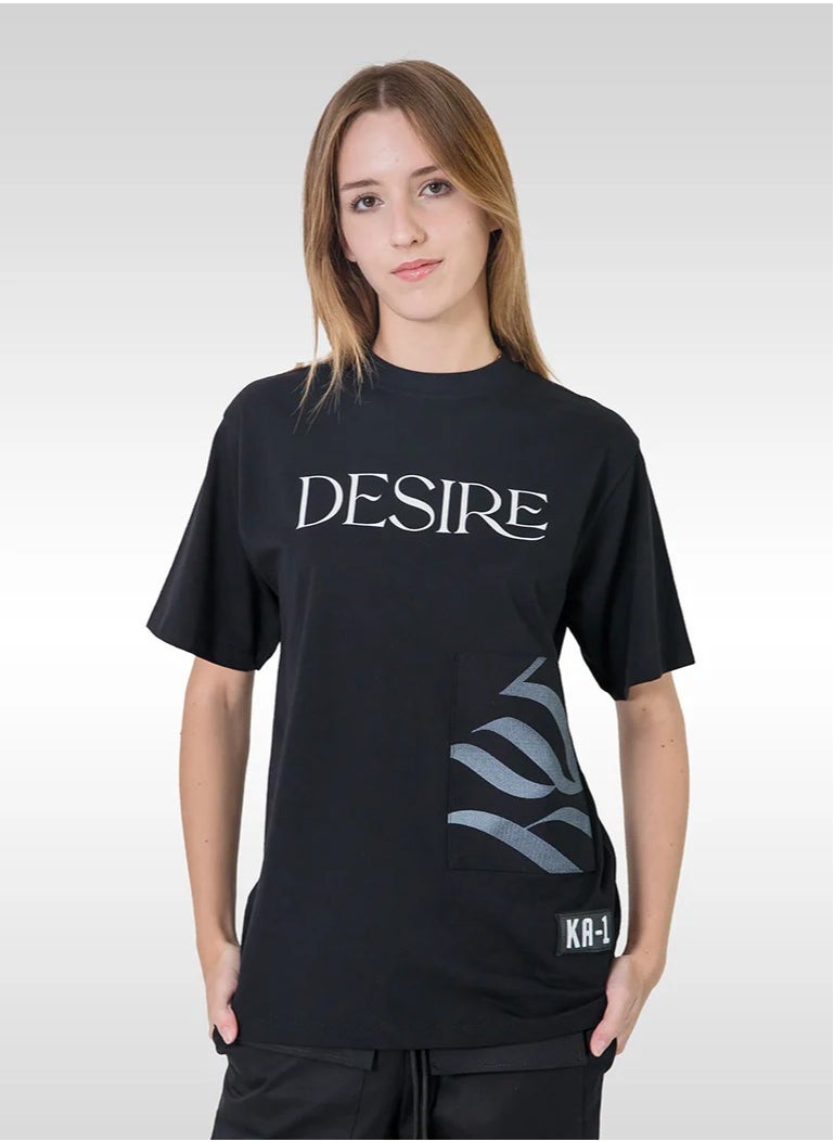 KA-1 DESIRE T-SHIRT BLACK