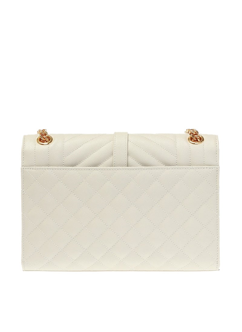 Medium Envelope Matelassé Shoulder Bag