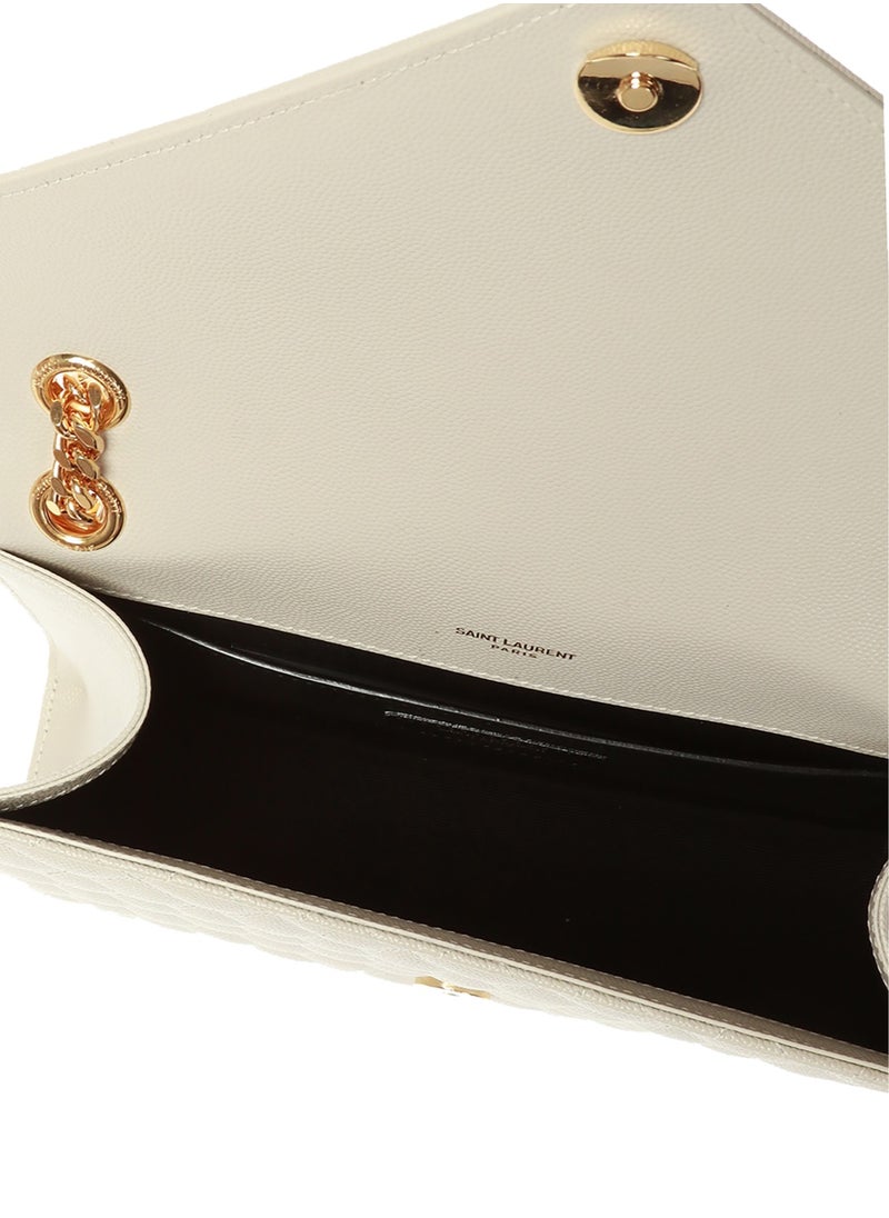 Medium Envelope Matelassé Shoulder Bag