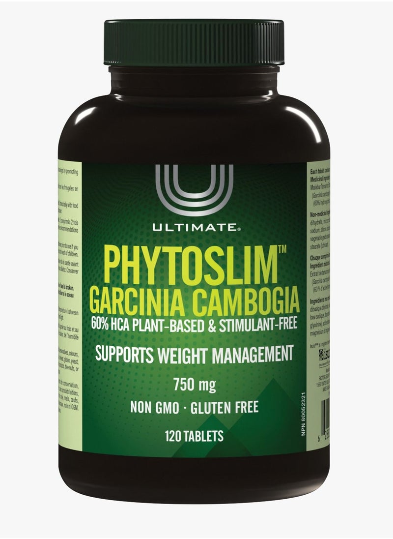 ULT PHYTOSLIM GARCINIA 750MG TABLETS 120S