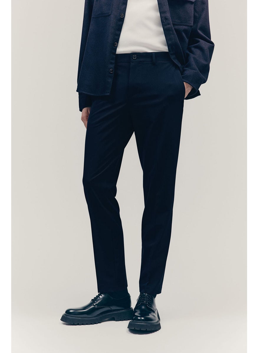 Slim Fit Tailored Trousers