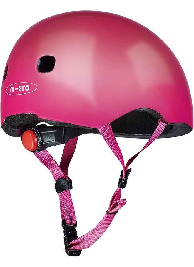 Micro Raspberry PC Kids Helmet (Small) | Kids Helmet | Kick Scooter Helmets | Sports Helmet for Kids | Helmet with Adjustable Straps | Riding Kids Helmet | Kids Safety | Helmet for Kids