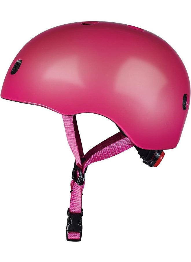 Micro Raspberry PC Kids Helmet (Small) | Kids Helmet | Kick Scooter Helmets | Sports Helmet for Kids | Helmet with Adjustable Straps | Riding Kids Helmet | Kids Safety | Helmet for Kids