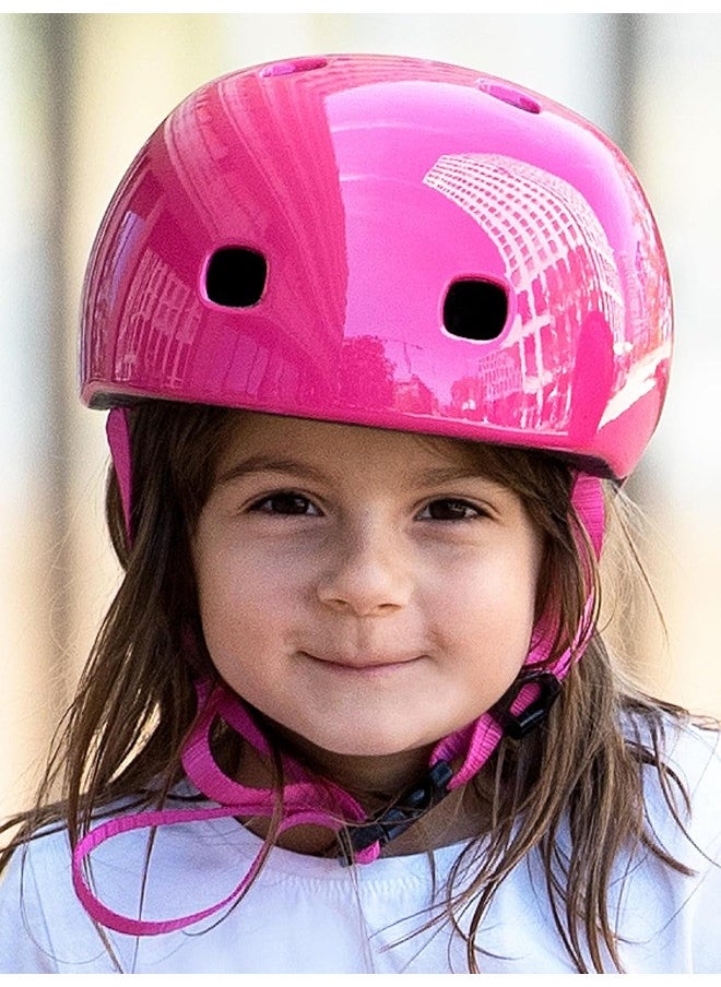 Micro Raspberry PC Kids Helmet (Small) | Kids Helmet | Kick Scooter Helmets | Sports Helmet for Kids | Helmet with Adjustable Straps | Riding Kids Helmet | Kids Safety | Helmet for Kids