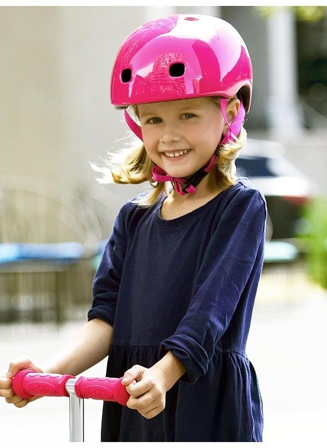 Micro Raspberry PC Kids Helmet (Small) | Kids Helmet | Kick Scooter Helmets | Sports Helmet for Kids | Helmet with Adjustable Straps | Riding Kids Helmet | Kids Safety | Helmet for Kids