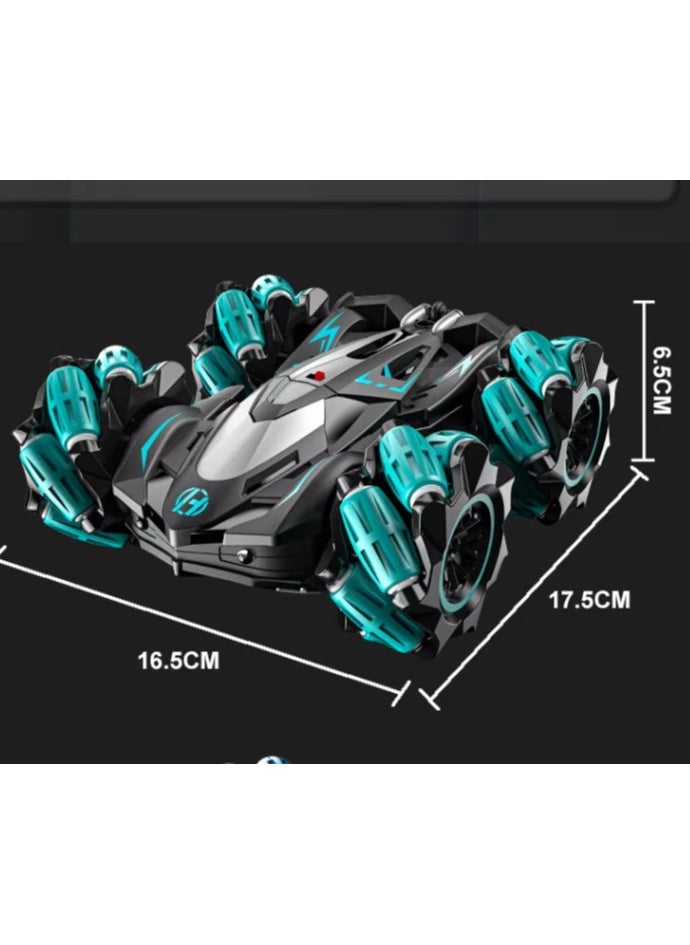 Rechargeable 360° Rotation Remote Control Car| Best Remote Control Drift Stunt Toy Car| Rechargeable Car for kids (Red colour)| Best RC toy car| Premium toy Car with  effect | Spray RC toy car| Off-