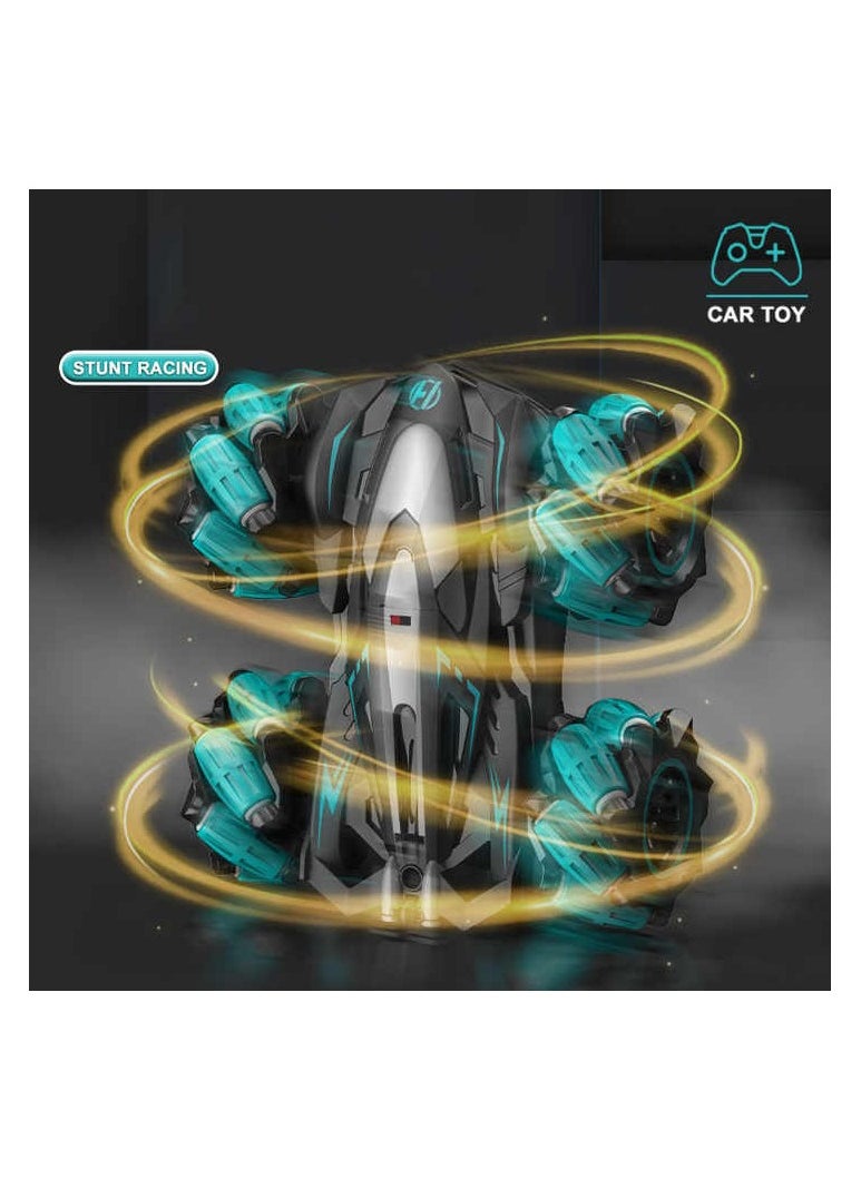 Rechargeable 360° Rotation Remote Control Car| Best Remote Control Drift Stunt Toy Car| Rechargeable Car for kids (Red colour)| Best RC toy car| Premium toy Car with  effect | Spray RC toy car| Off-