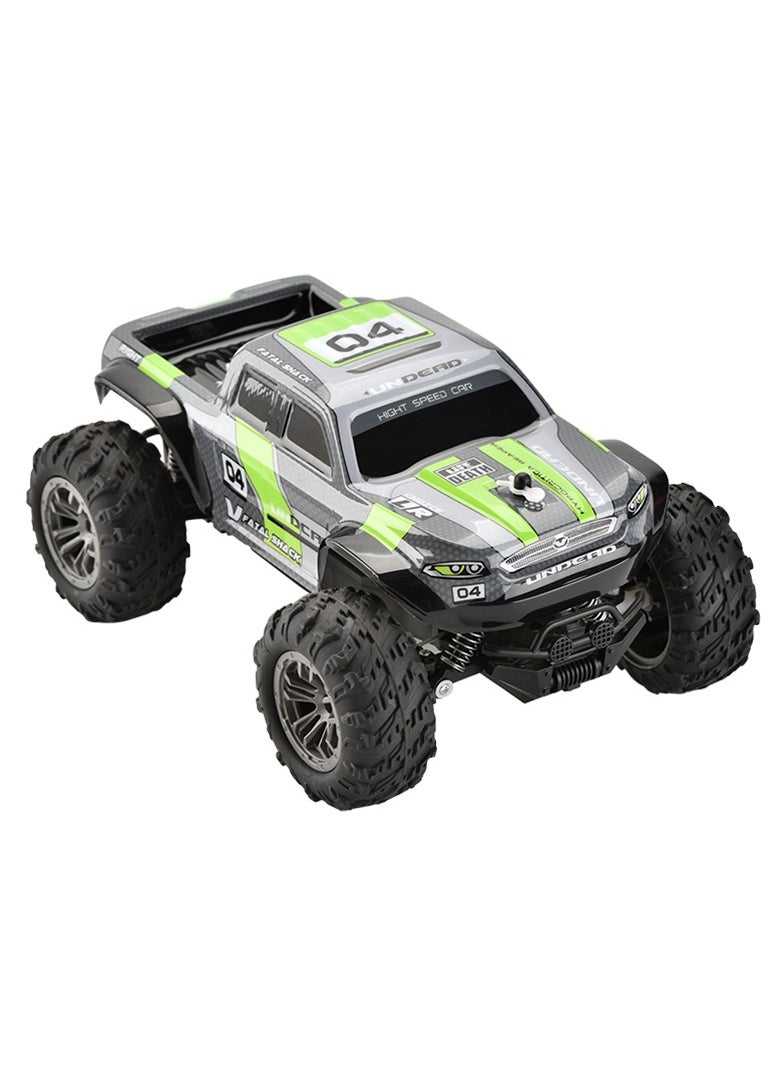 Powerful Rechargeable Off Road Truck | 4*4 RC Car 2.4G (Green)| Monster Truck| Best Remote Truck | RC truck