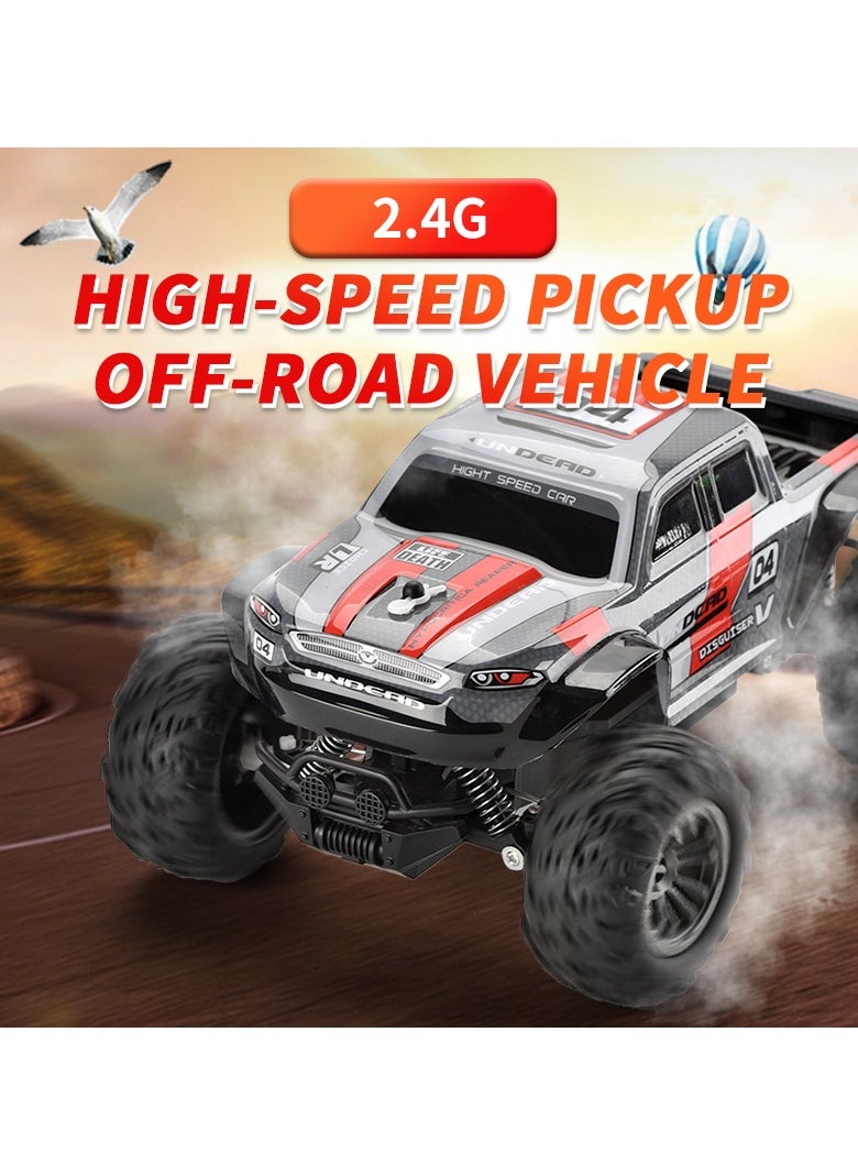Powerful Rechargeable Off Road Truck | 4*4 RC Car 2.4G (Green)| Monster Truck| Best Remote Truck | RC truck