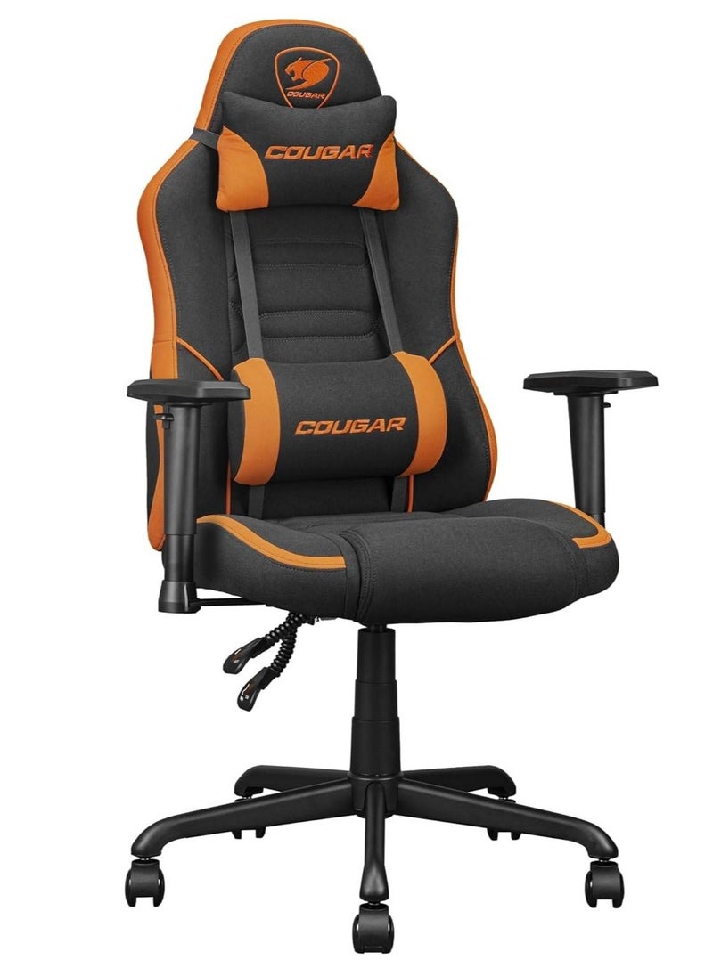 Cougar Fusion SF Woven Fabric Gaming Chair - Orange/Black | 3MFSFORB.0001