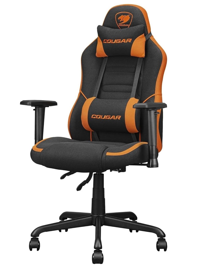 Cougar Fusion SF Woven Fabric Gaming Chair - Orange/Black | 3MFSFORB.0001