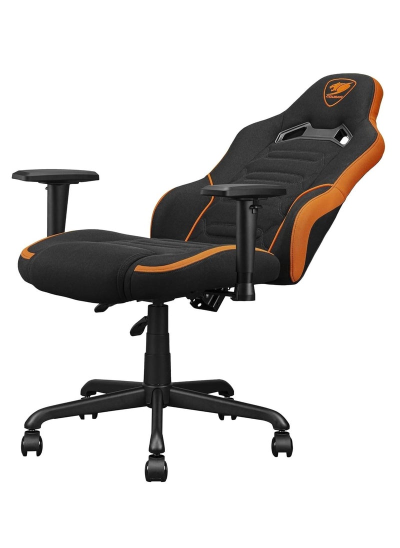 Cougar Fusion SF Woven Fabric Gaming Chair - Orange/Black | 3MFSFORB.0001