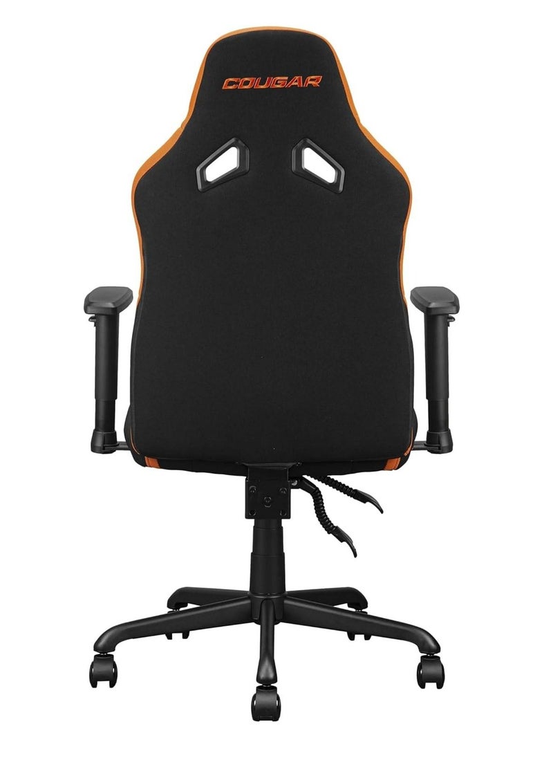 Cougar Fusion SF Woven Fabric Gaming Chair - Orange/Black | 3MFSFORB.0001