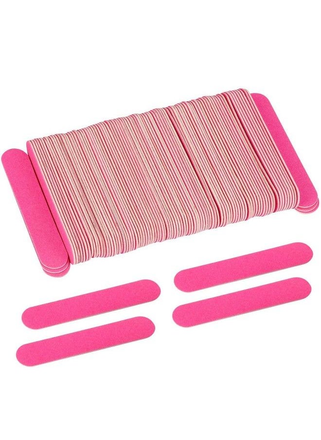 200 Disposable Mini Nail File Bulk 3.4 Inch Double Sided Emery Boards For Fingernail Tools 150 Grit