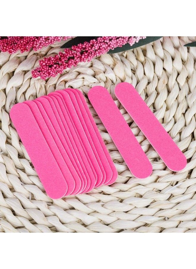 200 Disposable Mini Nail File Bulk 3.4 Inch Double Sided Emery Boards For Fingernail Tools 150 Grit