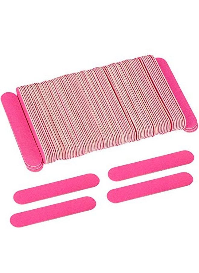 200 Disposable Mini Nail File Bulk 3.4 Inch Double Sided Emery Boards For Fingernail Tools 150 Grit