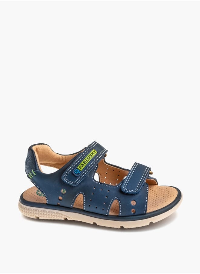 Boys Strap Sandals With Hook And Loop Closure Ramadan Collection