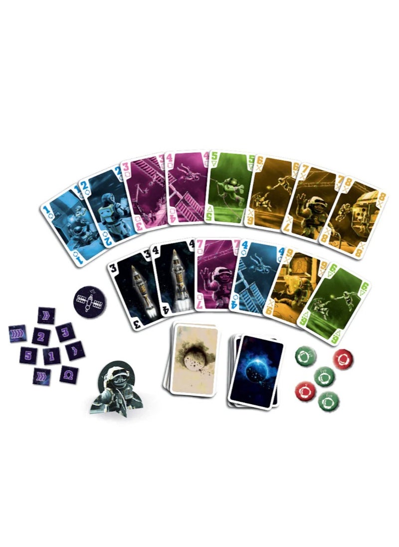 The Crew: The Quest For Planet Nine |Thames & Kosmos | 691868 |  Cooperative Trick Taking Game | 50 Different Missions | 3-5 Players | Ages 10+