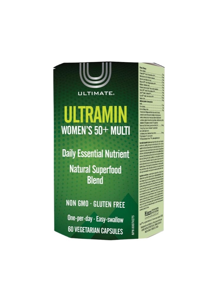 ULT ULTRAMIN WOMENS 50+ MULT V.CAPSULES 60S