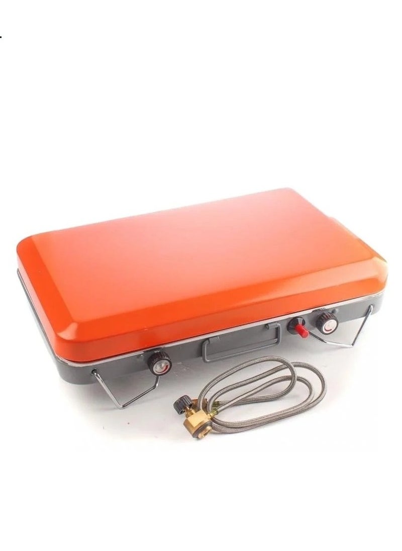 2 Burner Camping Gas Stove Foldable