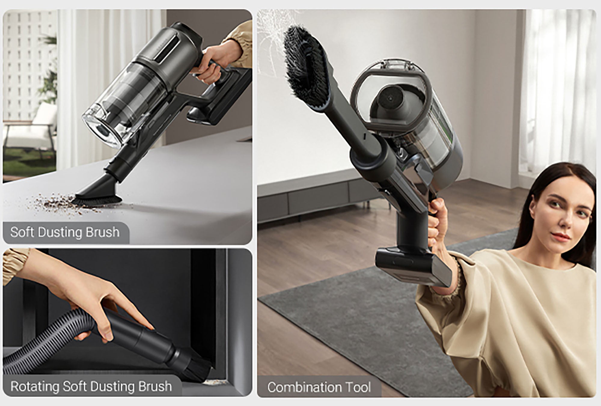 Dreame Z30 Cordless Stick Vacuum, 30000pa Suction, High-speed Motor, 855W, 90min Maximum Cleaning Time, HEPA H14 Filtration, Dust Reveal Technology, Pet Deshedding Tool, Multi-surface Vaccuming, Dirt Detection, Auto Suction Adjustment, Z30 black 440 W Z30 black