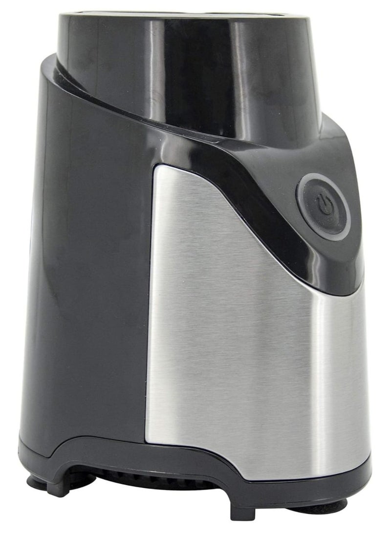 Portable Sports Blender Juicer 500W – One-Touch Smoothie Maker with 570ML BPA-Free Sports Bottle, Leak-Proof Travel Lid, Stainless Steel Housing, LED Power Light, Personal Blender for Shakes, Smoothies, and Protein Drinks| Gym, Sports