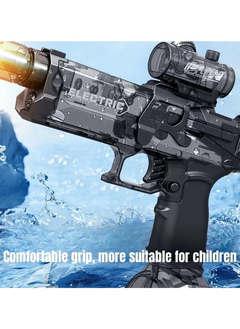 Kids Electric Water Gun Toys Summer Outdoor Beach Pool Garden Fight Games High Pressure Automatic Bursts Water Gun Children Gifts